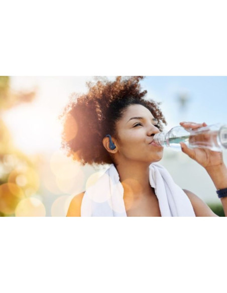 Słuchawki dokanałowe jvc ha-ec25tau niebieskie