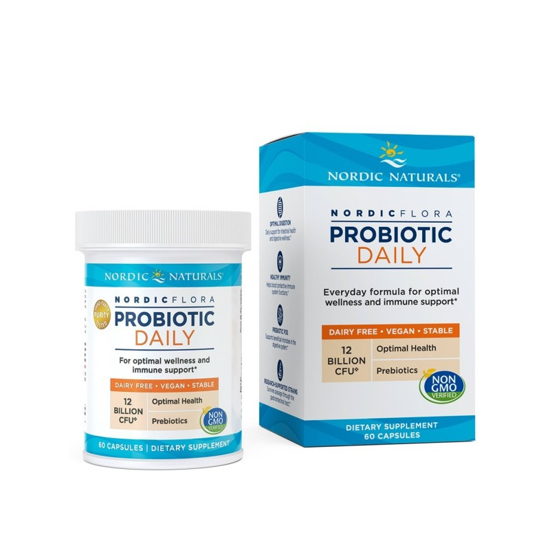 Nordic Flora Probiotic Daily (60 kaps.)