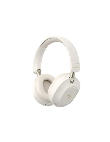 Słuchawki bezprzew. bluetooth havit h668bt beżowy