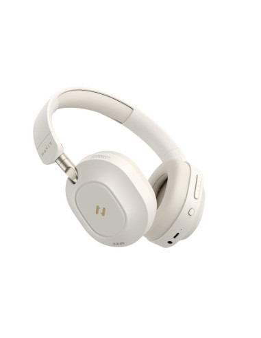 Słuchawki bezprzew. bluetooth havit h668bt beżowy