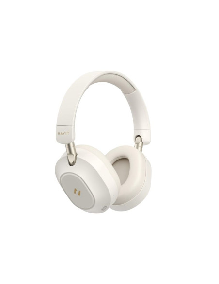 Słuchawki bezprzew. bluetooth havit h668bt beżowy