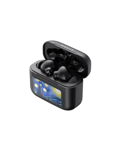 Bezprzewodowe słuchawki tws havit tw956 (czarny)