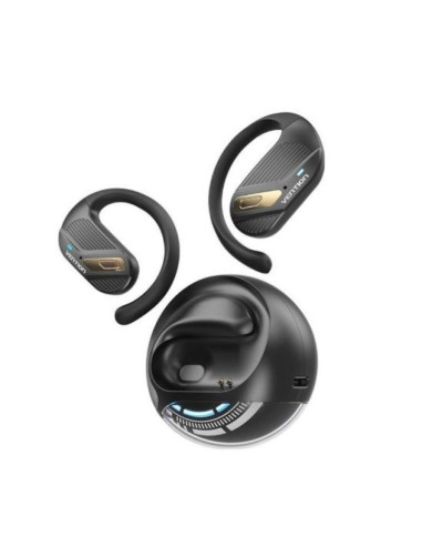 Słuchawki bezprzewodowe vention openbeat z otwartą konstrukcją bt 5.4 czarne