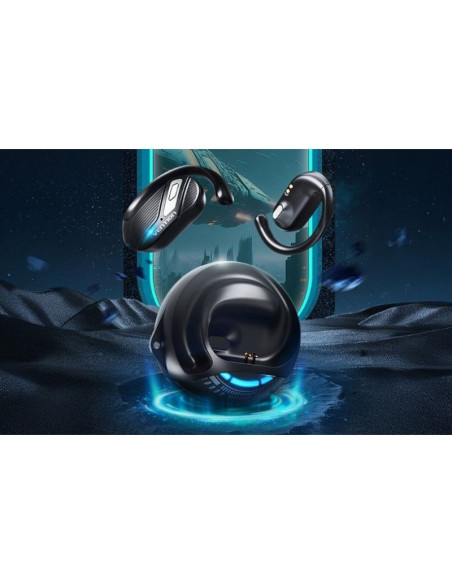 Słuchawki bezprzewodowe vention openbeat z otwartą konstrukcją bt 5.4 czarne