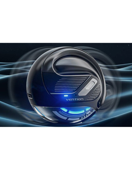 Słuchawki bezprzewodowe vention openbeat z otwartą konstrukcją bt 5.4 czarne