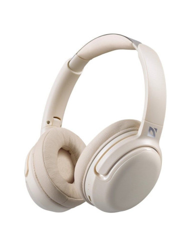 Defender słuchawki nauszne bluetooth freemotion b475 anc beżowe 63475