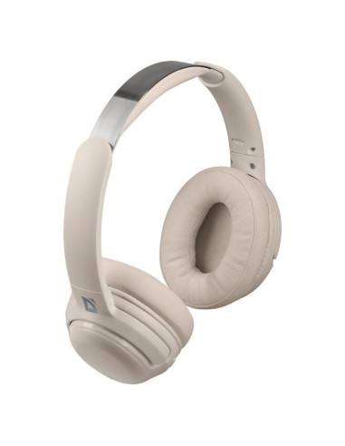 Defender słuchawki nauszne bluetooth freemotion b475 anc beżowe 63475