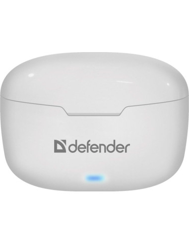 Defender słuchawki bluetooth twins 903 douszne białe 63903