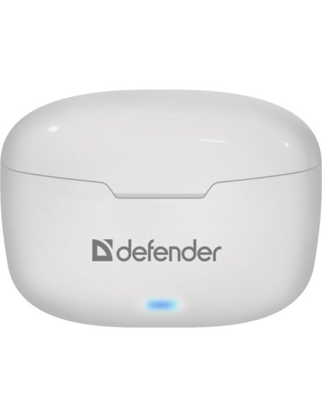 Defender słuchawki bluetooth twins 903 douszne białe 63903
