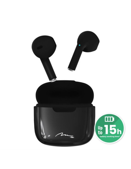 Słuchawki media tech mt3589k (douszne  bluetooth  z wbudowanym mikrofonem  kolor czarny