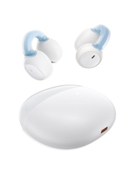 Słuchawki baseus airgo 1 ring open-ear tws (biały)