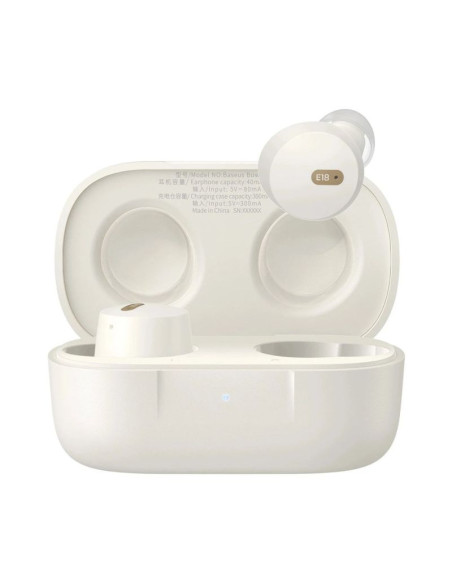 Słuchawki bezprzewodowe baseus bowie e18 (biały)