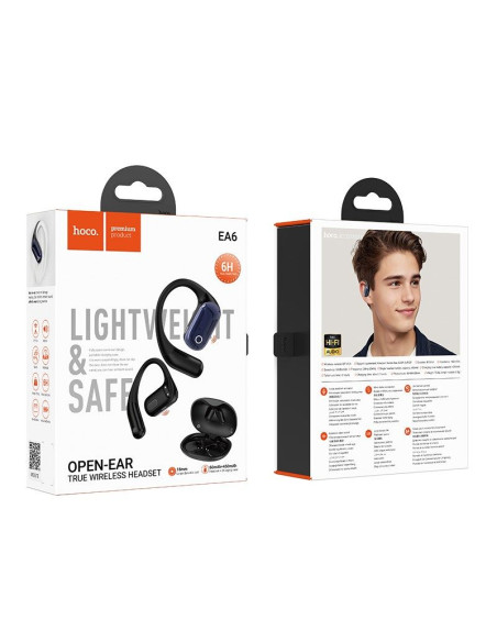Słuchawki bezprzewodowe hoco ea6 (czarny)