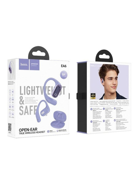 Słuchawki bezprzewodowe hoco ea6 (fioletowy)