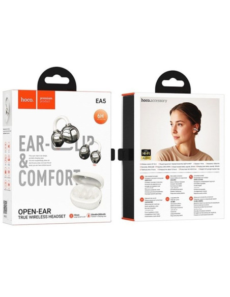 Słuchawki bezprzewodowe hoco ea5 duke iii (biały)