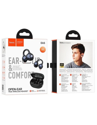 Słuchawki bezprzewodowe hoco ea5 duke iii (czarny)