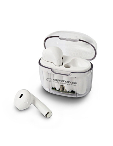Esperanza słuchawki douszne bluetooth tws anthe whiterdera eh237w