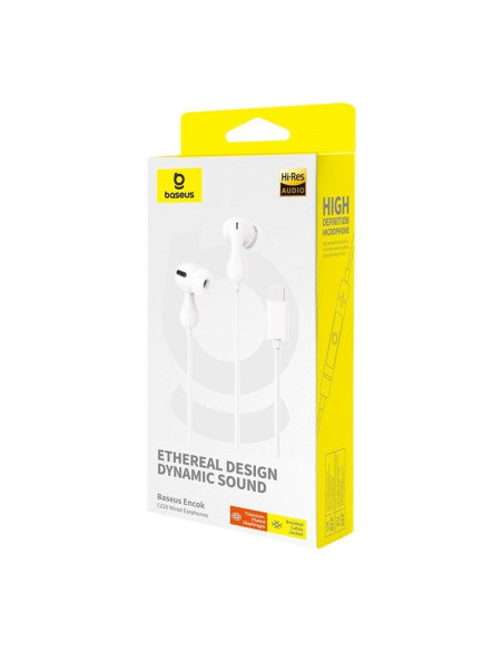 Słuchawki baseus encok cz20 (biały)