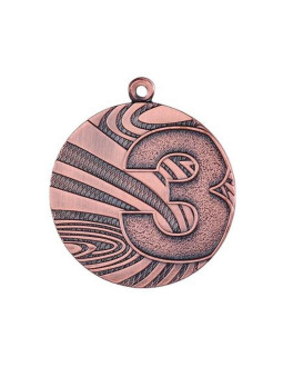 Medal stalowy brązowy trzecie miejsce
