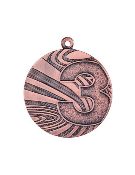 Medal stalowy brązowy trzecie miejsce