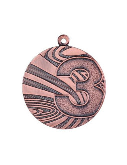 Medal stalowy brązowy trzecie miejsce 2