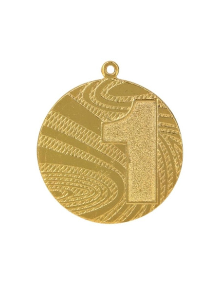 Medal stalowy złoty pierwsze miejsce