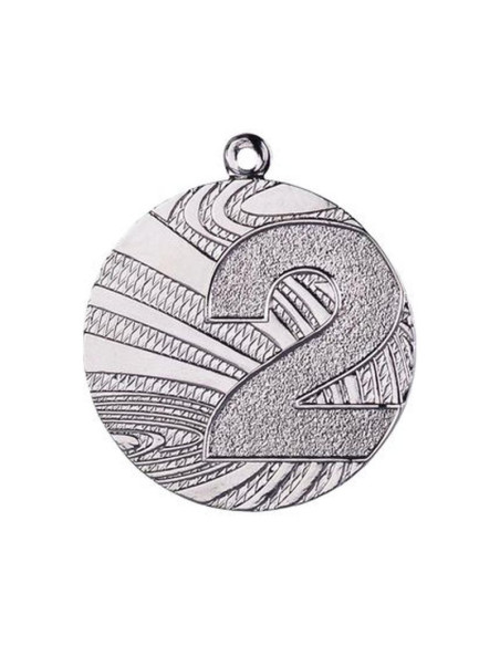 Medal stalowy srebrny drugie miejsce