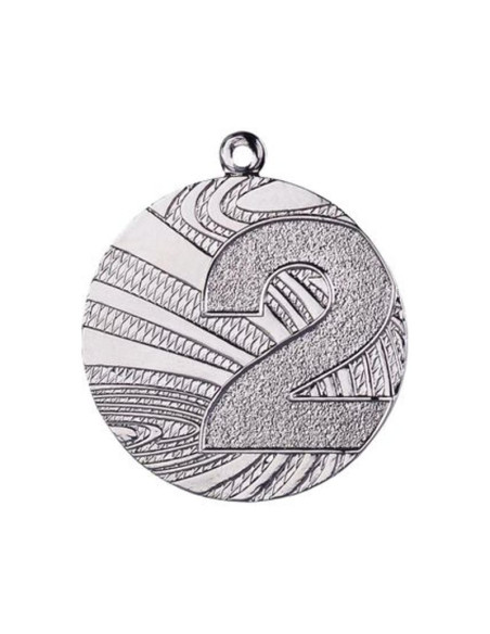 Medal stalowy srebrny drugie miejsce