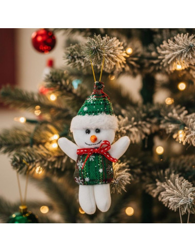 Zawieszka bałwanek 16x9x5cm