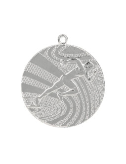 Medal srebrny - biegi - medal stalowy 2