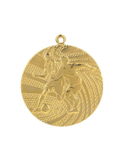 Medal złoty- piłka nożna - medal stalowy 2