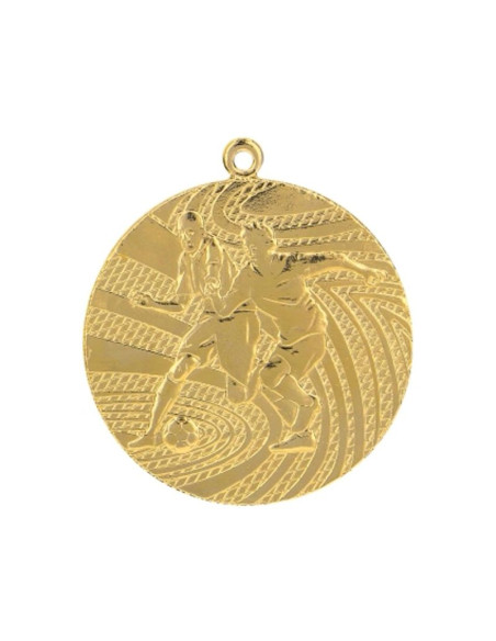 Medal złoty- piłka nożna - medal stalowy