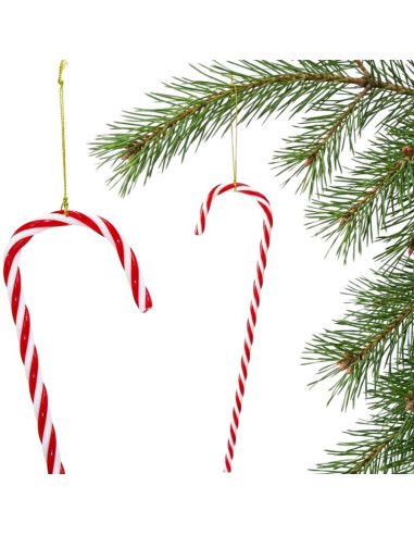 Dekoracja świąteczna laska candy cane 30cm mica