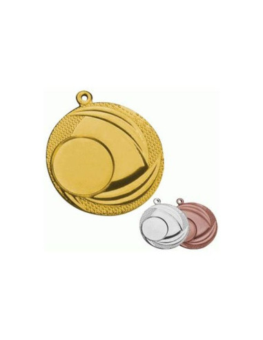 Medal złoty ogólny z miejscem na emblemat 25 mm stalowy