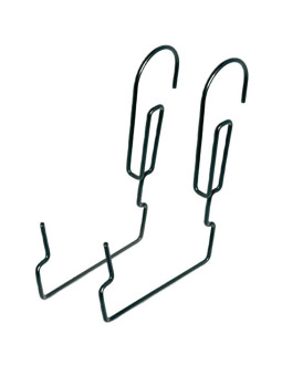 Wieszak hak uchwyt do skrzynek balkonowych agrohang czarny