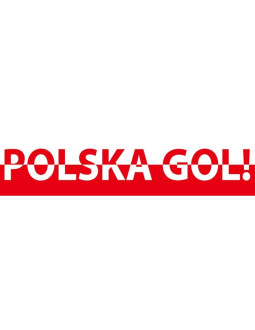 Naklejka 40x10cm polska