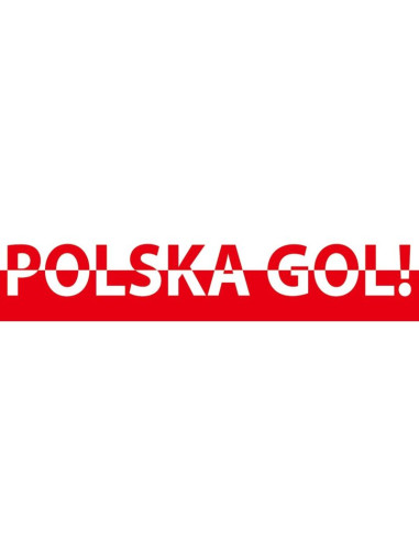 Naklejka 40x10cm polska