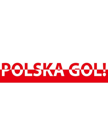 Naklejka 40x10cm polska