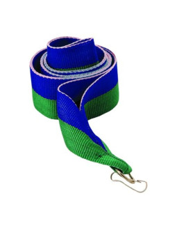 Wstążka 22 mm - niebiesko-zielona 2