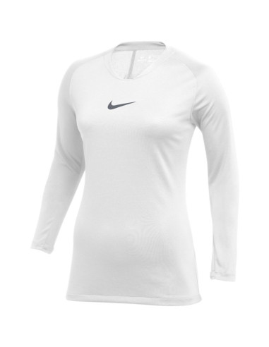 Koszulka damska nike dri-fit park first layer biała av2610 100
