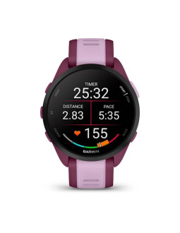 Zegarek sportowy garmin forerunner 165 music amoled 43mm berry lilac 2