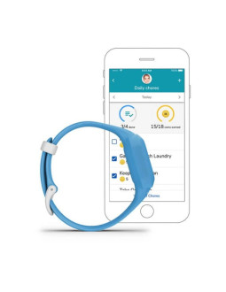 Opaska sportowa dziecięca garmin vivofit jr.3 blue stars 2