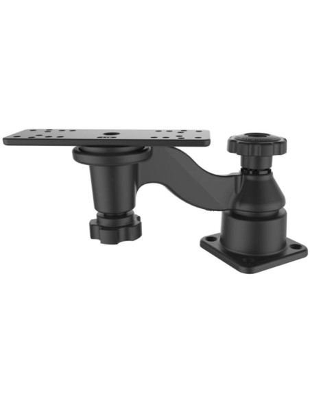 Ram mount zestaw do montażu echosondy do powierzchni płaskiej  ramię pływające ram-109hu