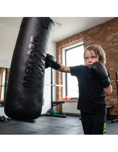 Zestaw worek bokserski 12 kg i rękawice bokserskie 6 oz meteor