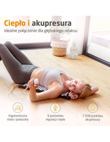 Mata do akupresury medisana mm 100 z funkcją grzania