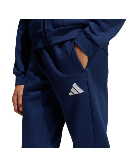 Spodnie dla dzieci adidas entrada 26 sweat granatowe jz9135