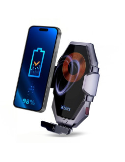 Xblitz automat. uchwyt samochod. z ładowaniem fx8