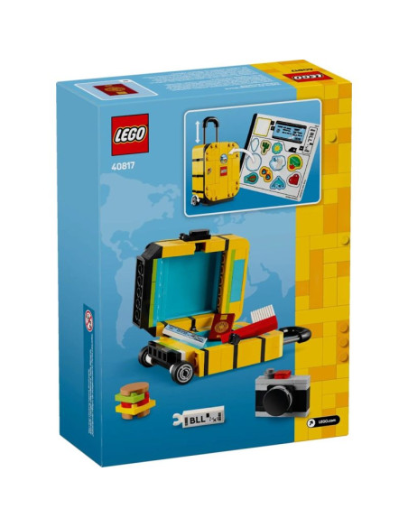 Lego 40817 żółta walizka podróżna