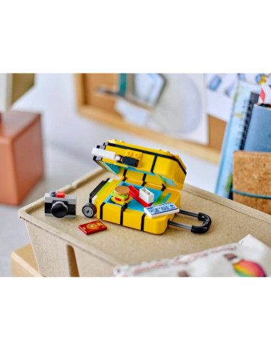 Lego 40817 żółta walizka podróżna