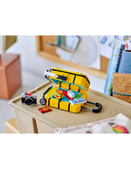 Lego 40817 żółta walizka podróżna